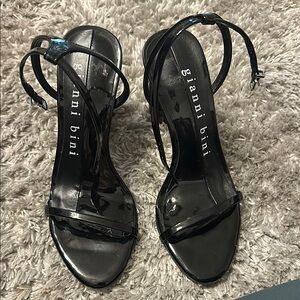 Gianni Bini Black Patent Leather Heels